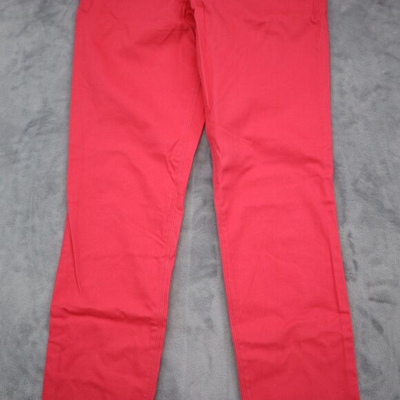 Express Pants Womens 4R Red Regular Fit Low Rise Jeans Leggings Bottom Wear - Picture 16 of 16